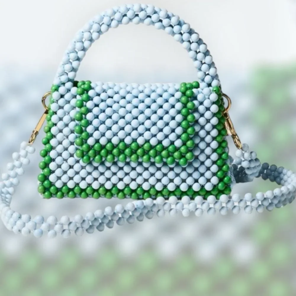 Kate Spade New York Colorblock Beaded Crossbody Handbag!